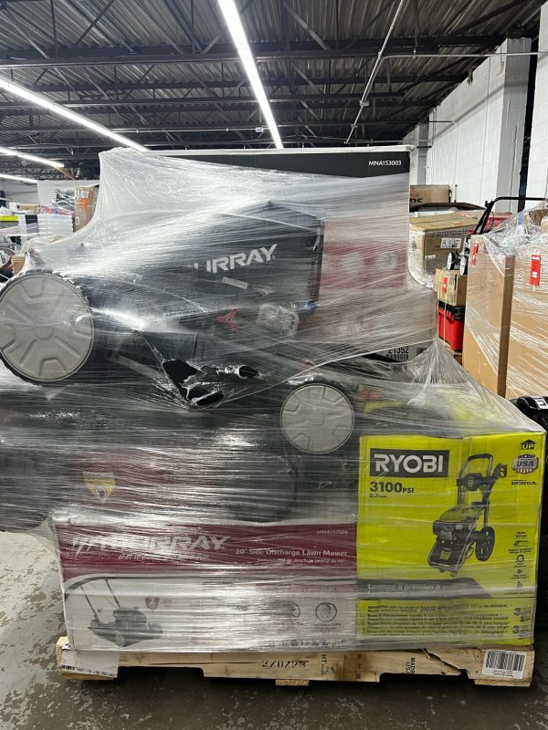 HOME DEPOT MIXED LAWNMOWER PALLET - HDF-504