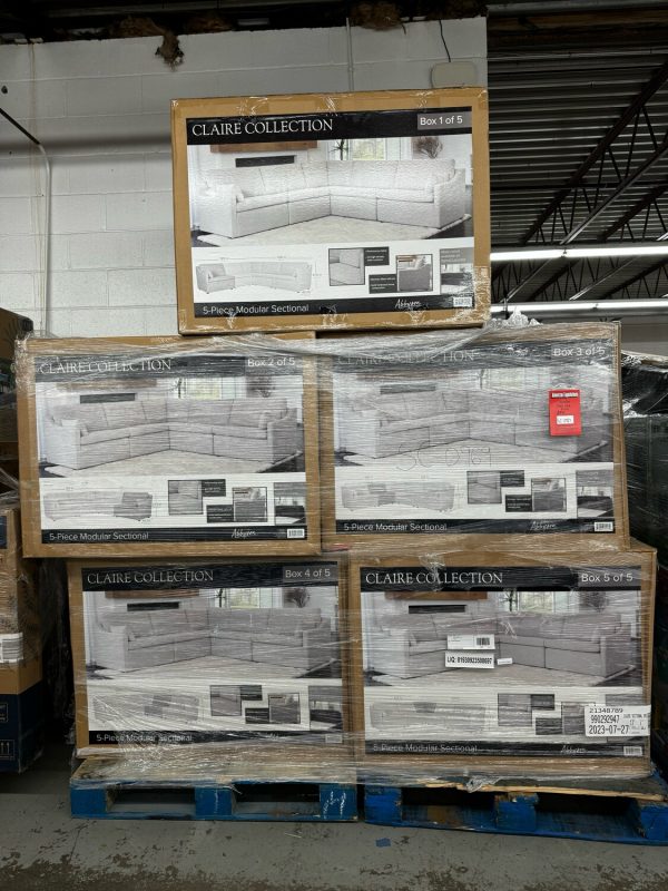SAMS CLUB 5 PIECE SECTIONAL - SC-0969