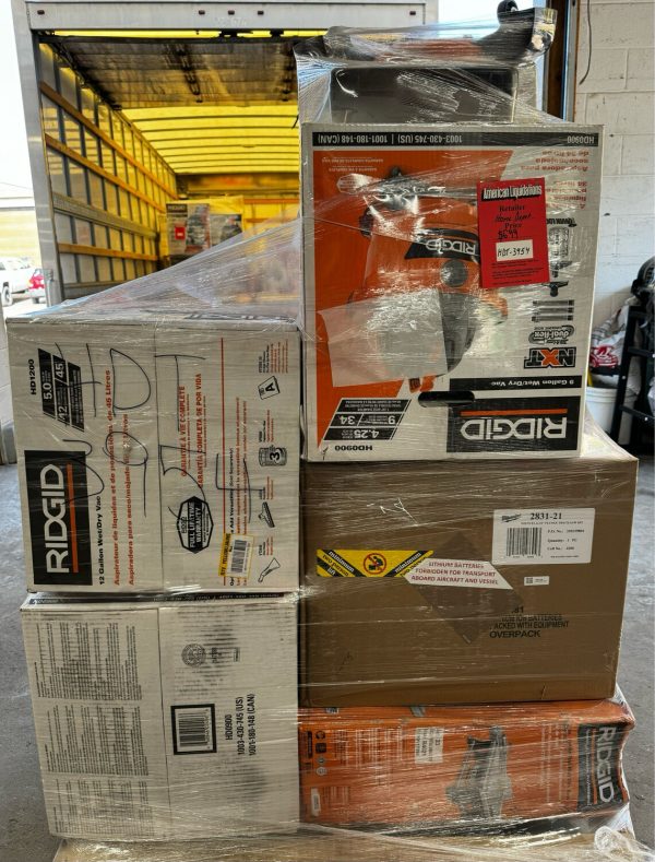 HOME DEPOT MIXED MERCHANDISE PALLET - HDT-3954